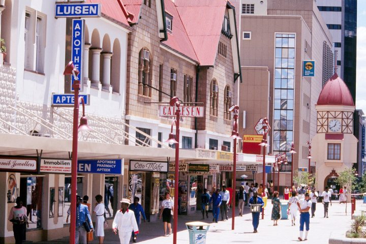 Namibia - Street of Windhoek Namibia